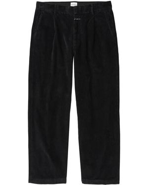 Closed Pantaloni Bloomberg A Gamba Ampia - Nero