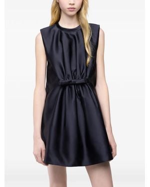Rabanne Tailored Mini Dress - Blue