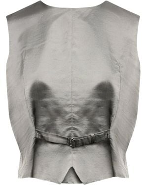 MM6 by Maison Margiela Gilet - Grey