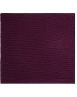 Eric Bompard Ribbed-Knit Scarf - Purple