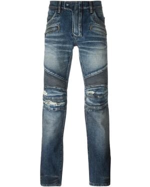 Balmain Biker Jeans - Blue
