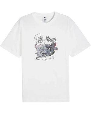 PUMA X Tmnt Cotton T-Shirt - White