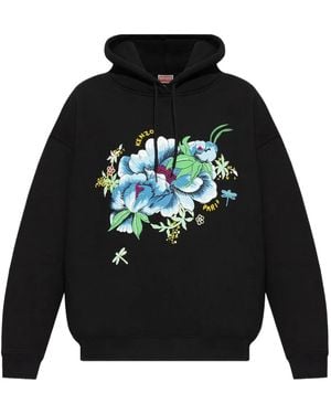 KENZO Cotton Hoodie - Grey