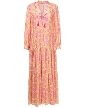 Clube Bossa Blandine Floral-Print Maxi Dress - Pink