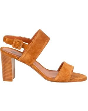 Roberto Festa Buckle-Fastening Suede Sandals - Pink