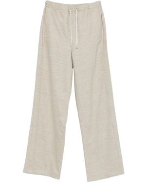 Gran Sasso Drawstring-Waist Pants - White