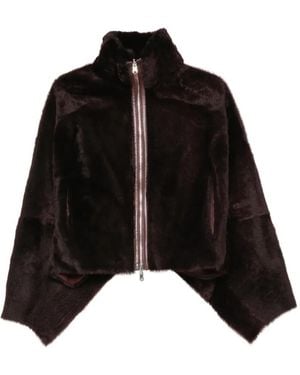 UTZON High-Neck Reversible Jacket - Black
