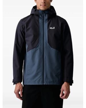 Jack Wolfskin Stonetrail Colour-Block Performance Jacket - Blue