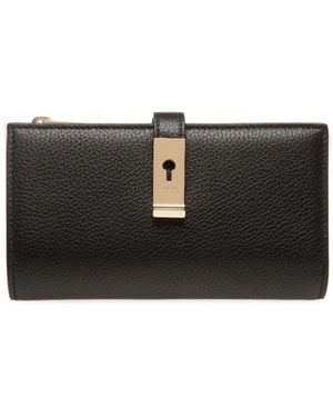Bally Lock Me Portemonnee - Zwart