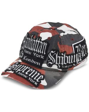 Supreme City Patches Pet Met 6 Vlakken - Wit