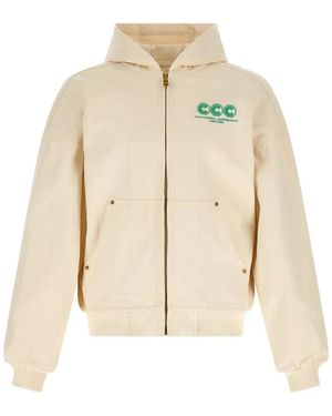 Willy Chavarria Cotton Hoodie - Natural