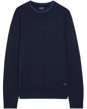 Paul Smith Merino Wool Sweater - Blue