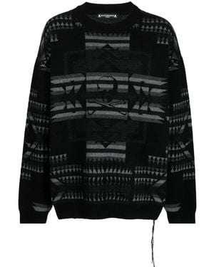 MASTERMIND WORLD Chimayo カシミアセーター - ブラック