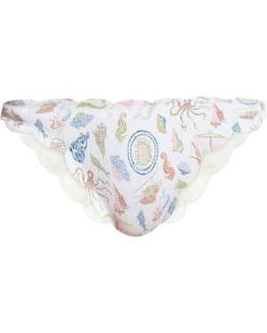 Marysia Swim Slip Bikini Antibes - Bianco