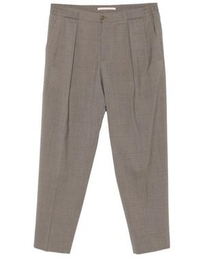 Briglia 1949 Portobellos Pleated Trousers - Grey