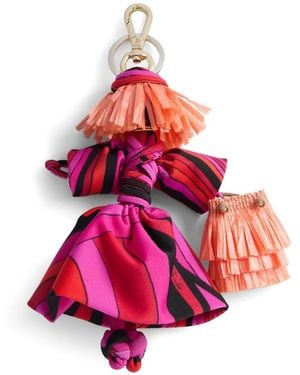 PUCCI Charm De Bolso Con Estampado Iride - Rosa