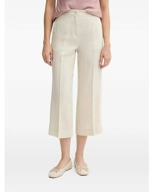 Benetton Button Trousers - Natural