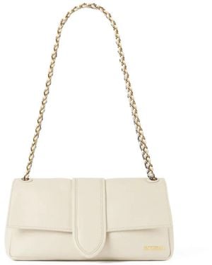 Jacquemus Bolso de hombro Bambino Chaine - Blanco