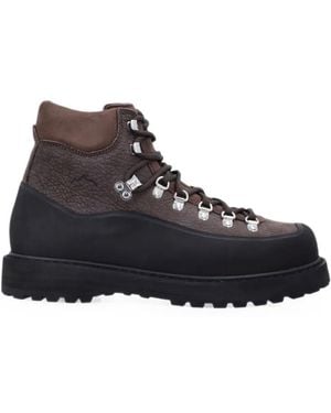 Diemme Roccia Vet Gomma Lace-Up Boots - Black