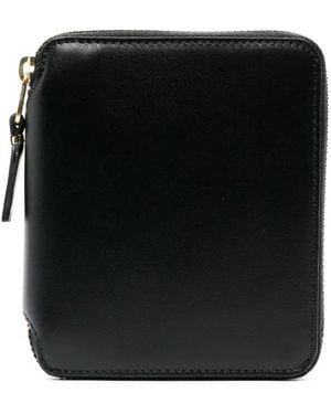 Comme des Garçons Bi-Fold Leather Wallet - Black