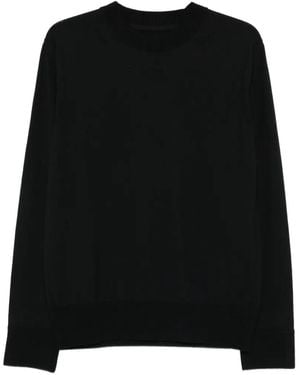 Sacai Long-Sleeve Crew Neck Jumper - Black