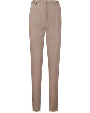 Thelatest Pantalon Met Steekzak - Naturel