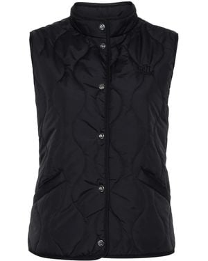 Ralph Lauren Quilted Padded Gilet - Black