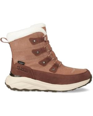 Jack Wolfskin Dromoventure Eyelet Trimmed Boots - Brown