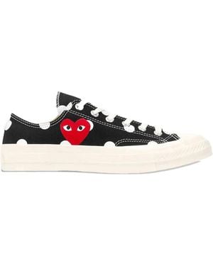 COMME DES GARÇONS PLAY Comme Des Garcons Play X Converse Polka Dot Sneaker - White