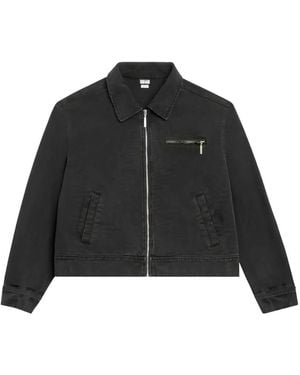 Babylon LA Veste Cloutée À Zip - Black