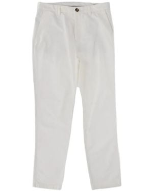 Brunello Cucinelli Vaqueros Rectos - Blanco