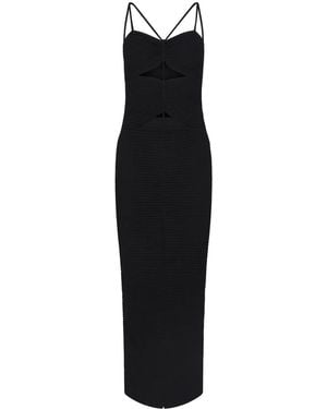 Altuzarra Suberi カットアウト ドレス - ブラック