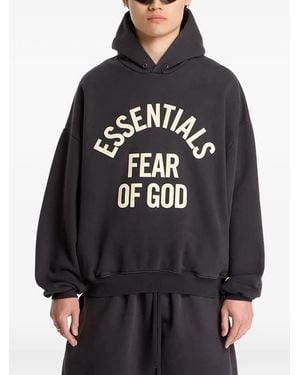 Fear Of God Campus 90's Hoodie - Black