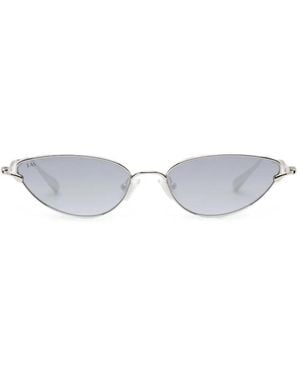 For Art's Sake Lake Sunglasses - White