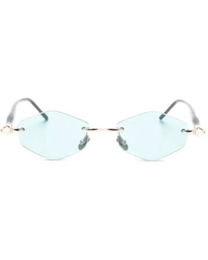 Kuboraum Maske P60 Rimless Sunglasses - White