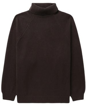 Fear Of God Roll-Neck Raglan Jumper - Black