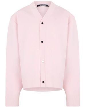 Jacquemus Button Cardigan - Pink
