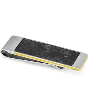 Tateossian Carbon-Fibre-Inlay Money Clip - Multicolore