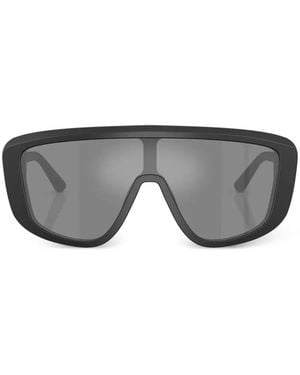 Dolce & Gabbana Shield-Frame Sunglasses - Gray