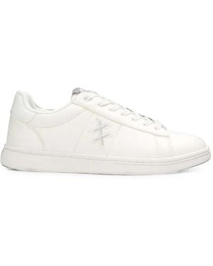 Mexx Nila Logo-Embroidered Sneakers - White