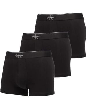 Calvin Klein Trunk 3Pk - Black