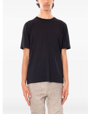 Transit T-Shirt À Col En Maille - Black