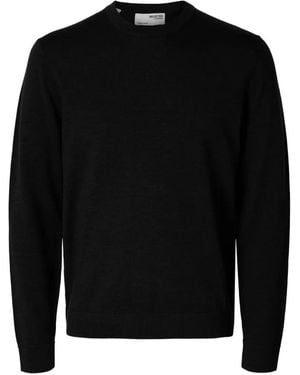 SELECTED Maglione - Nero