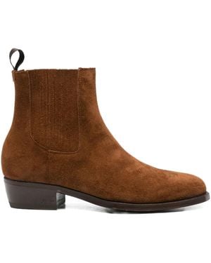 Lidfort Suede Chelsea Boots - Brown
