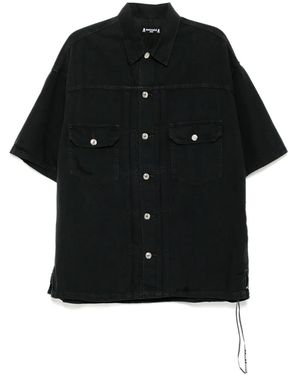 Mastermind Japan Camicia Con Bottoni - Nero