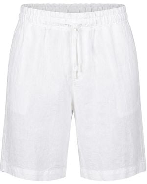 Hartford Joggy Drawstring-Waist Shorts - White