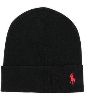 Polo Ralph Lauren Polo Pony Beanie - Black