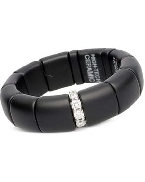’ROBERTO DEMEGLIO Pura Diamond Ceramic Ring - Black