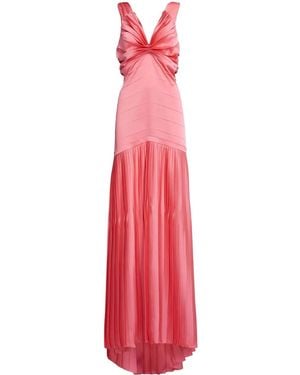 Marni Gathered Pleated Gown - Pink