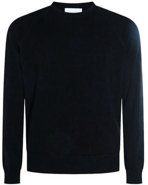 Malo Raglan-Sleeve Cashmere Jumper - Blue